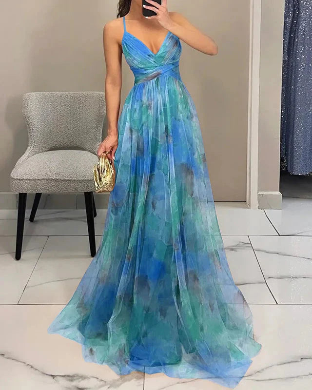 Denise | Stilvolles Maxikleid mit Blumenmuster für mühelose Eleganz - Image 14