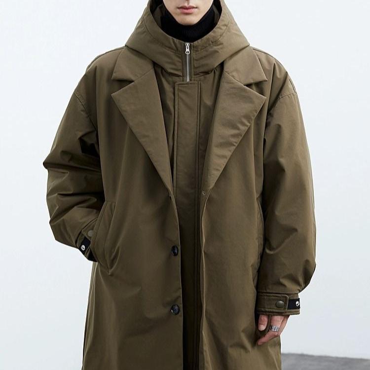 Jay | Stilvoller Trenchcoat mit Kapuze - Image 5