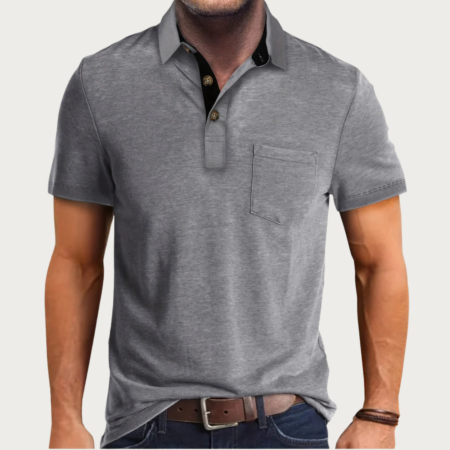 Norbert | Klassisches Herren-Poloshirt für alltäglichen Komfort - Image 2
