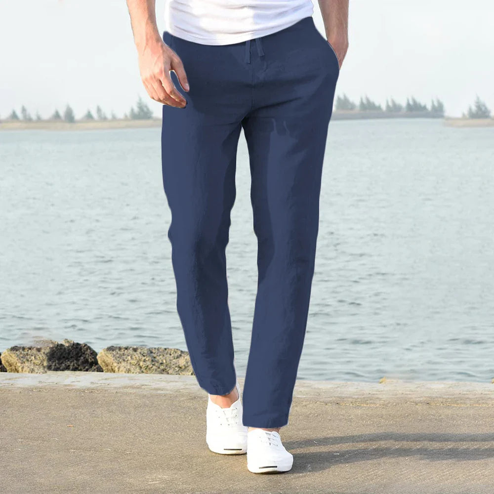 Arne | Bequeme, leichte Baumwoll-Leinen-Hose - Image 5