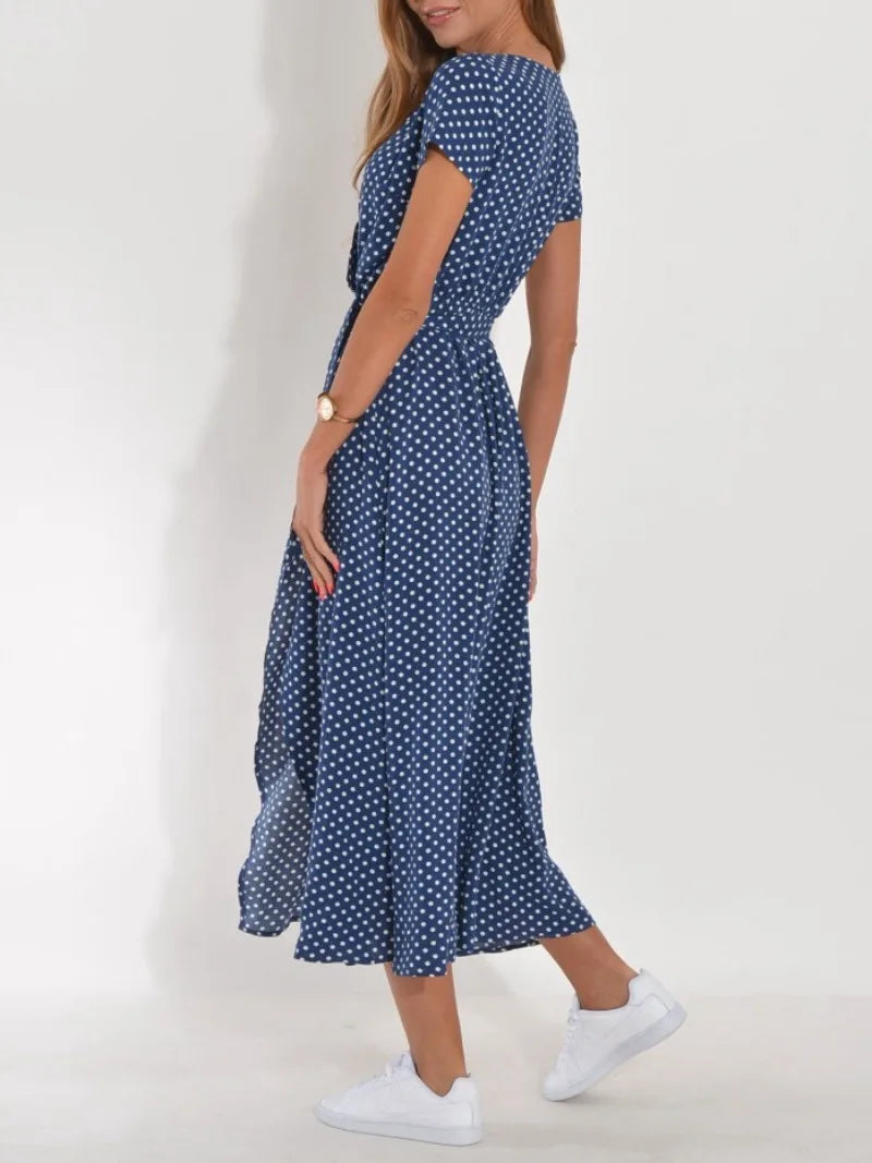 Laura | Elegantes geblümtes Wickelkleid - Image 5