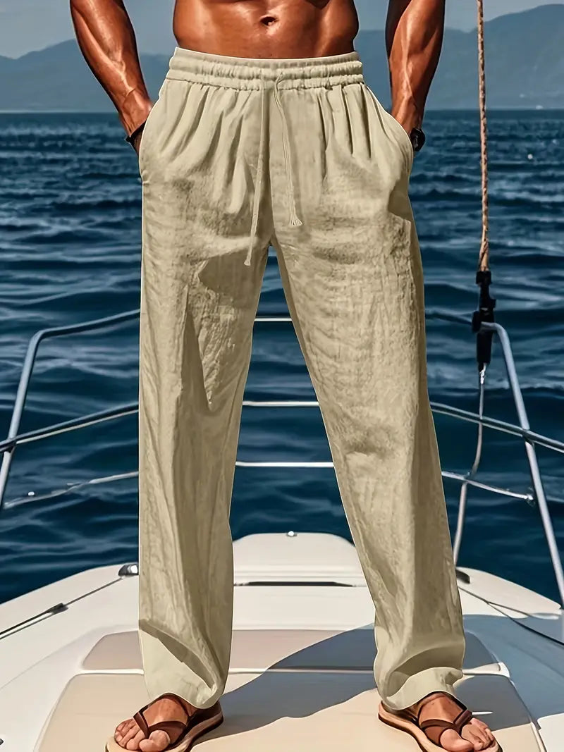 Nico | Leinenhose für Männer mit entspannter Passform - Image 4