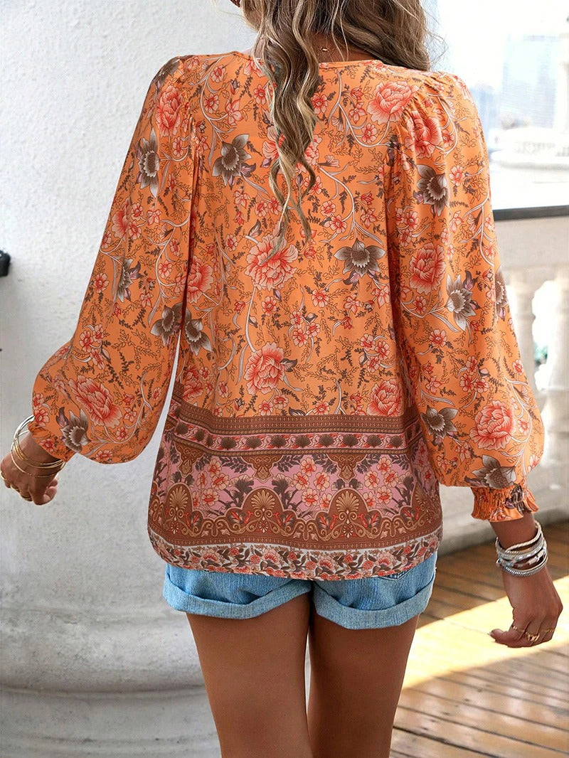 Claudine | Stilvolles Sommerblumen-Top für mühelose Eleganz - Image 12