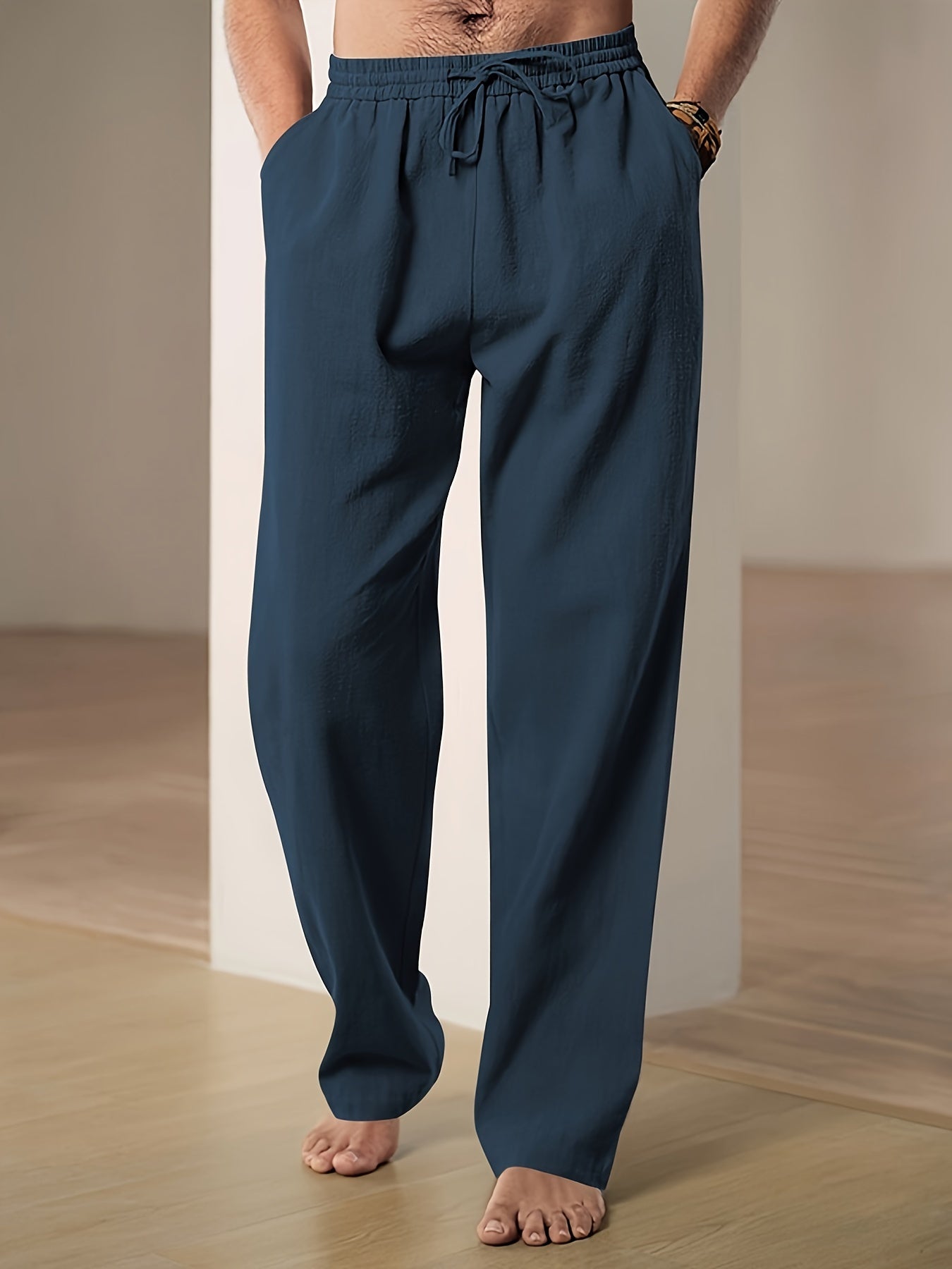 Andreas | Relaxed Fit Drawstring Pants für Männer - Bequeme, leichte Freizeitkleidung - Image 7