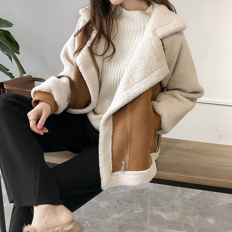 Daniela | Damen Sherpa Fliegerjacke - Image 1