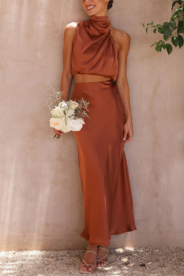 Tina | Elegantes zweiteiliges Set aus Satin für Frauen - Image 6