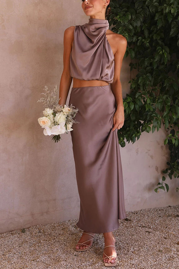 Tina | Elegantes zweiteiliges Set aus Satin für Frauen - Image 7
