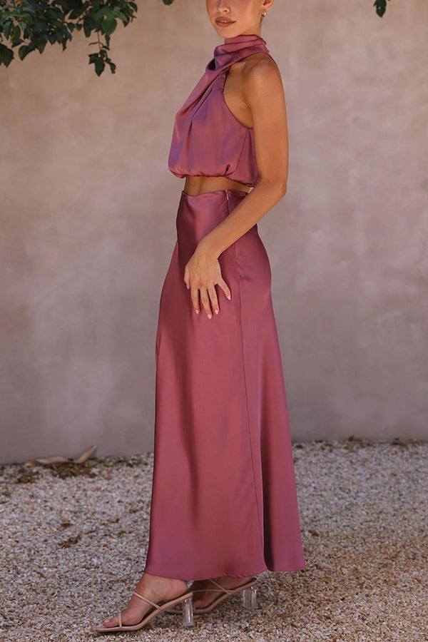 Tina | Elegantes zweiteiliges Set aus Satin für Frauen - Image 17
