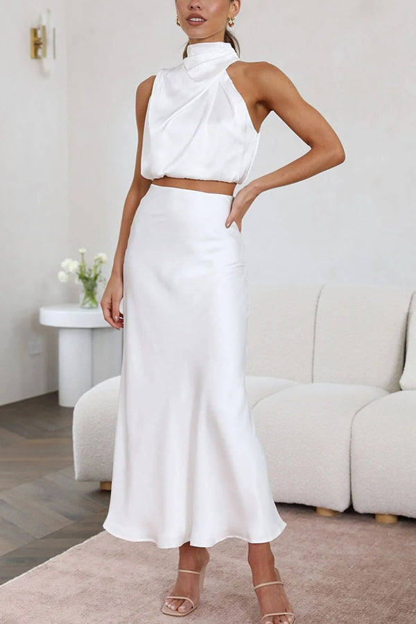 Tina | Elegantes zweiteiliges Set aus Satin für Frauen - Image 14