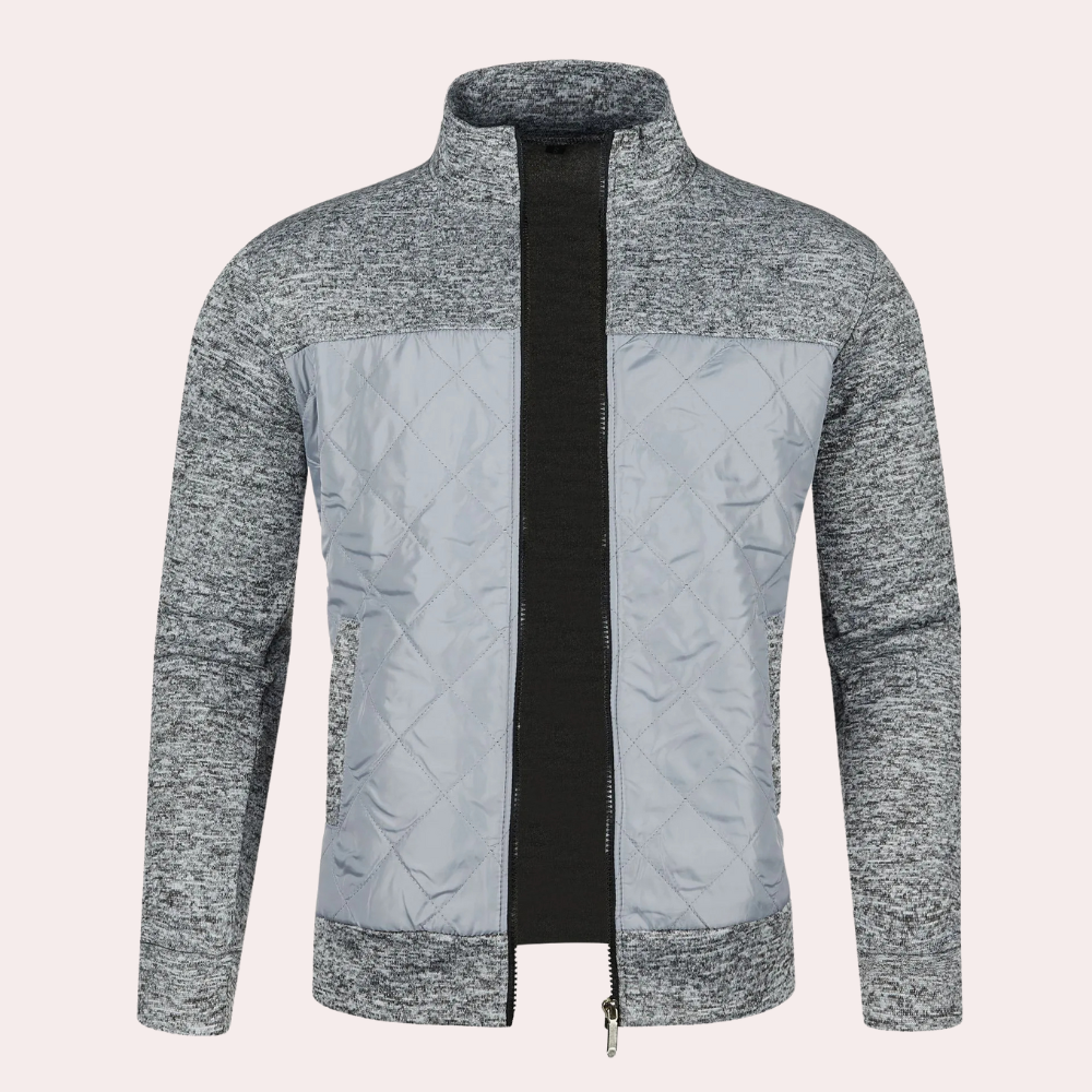 Alois | Herren Steppjacke mit durchgehendem Reißverschluss - Image 6