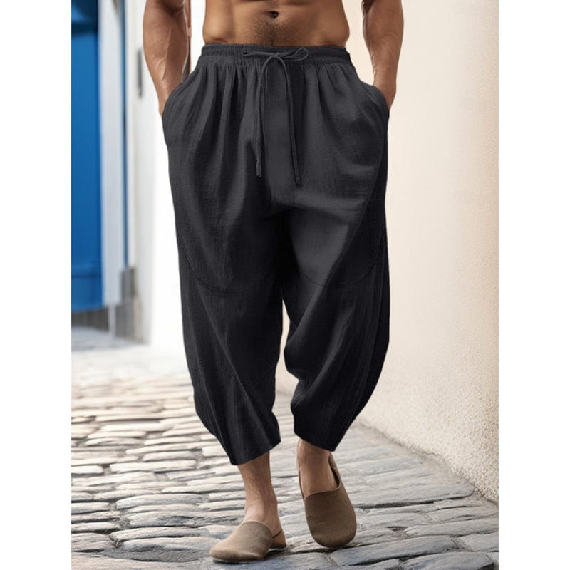 Lennard | Leichte Sommerhosen aus Leinen für Männer - Image 2