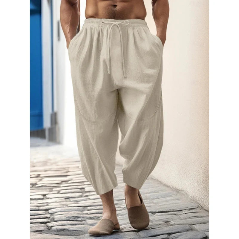 Lennard | Leichte Sommerhosen aus Leinen für Männer - Image 3