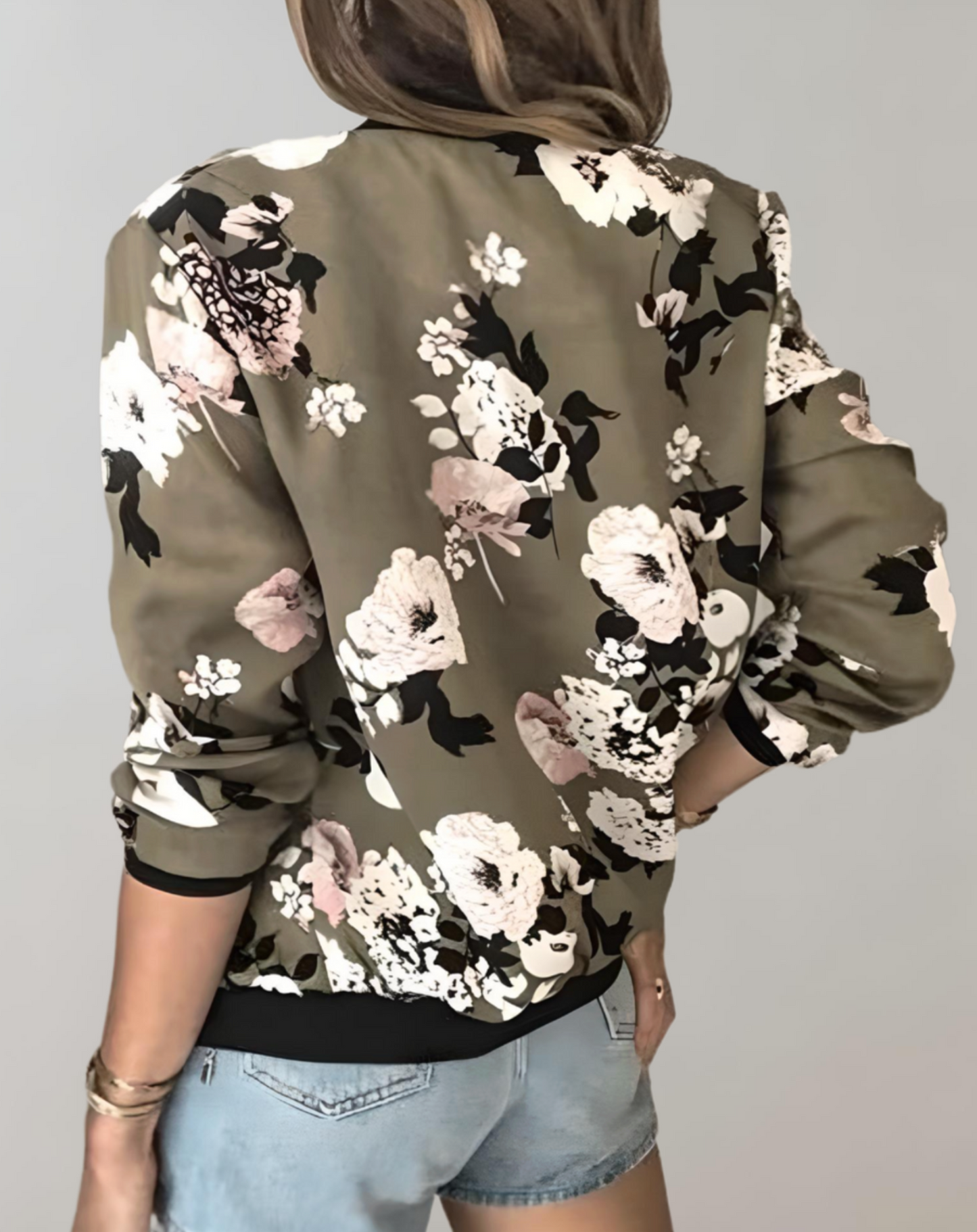 Doris | Geblümte Bomberjacke für Damen - Stylisch & bequem - Image 7