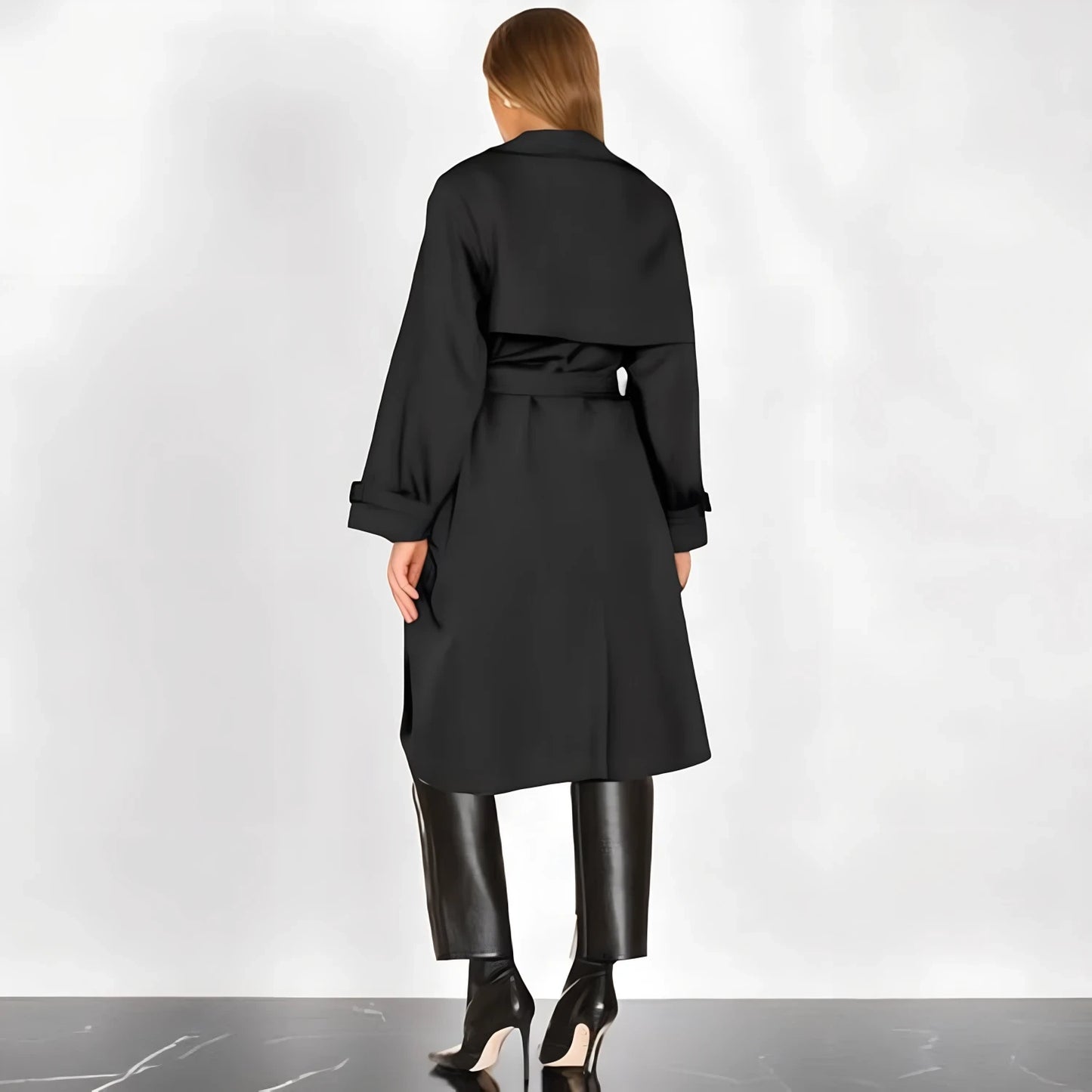 Ruth | Damen Stylische Trenchcoat - Reuploaded Image
