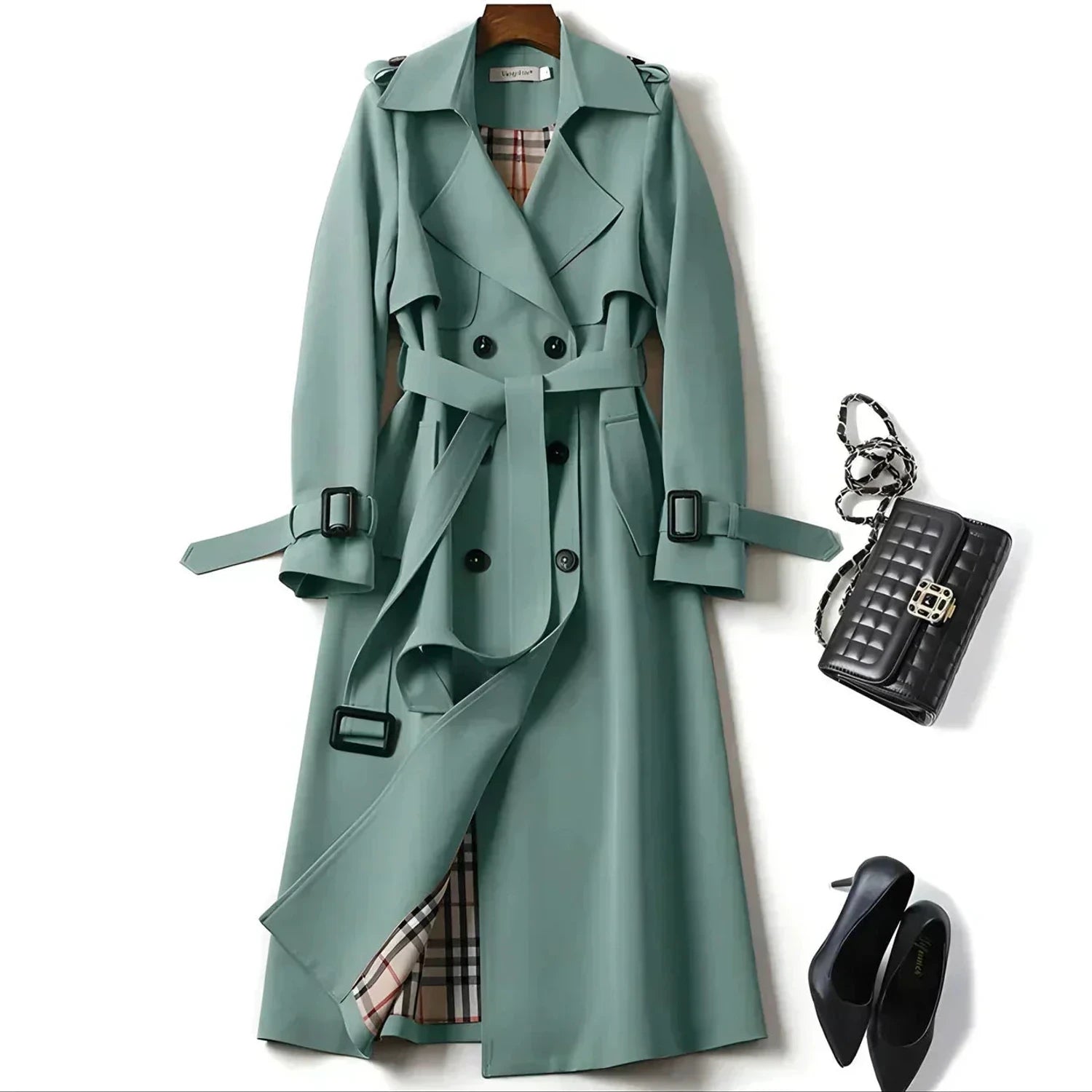 Ruth | Damen Stylische Trenchcoat - Reuploaded Image