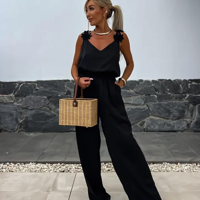 Valentina | Geblümter Jumpsuit mit elegantem Design - Image 3