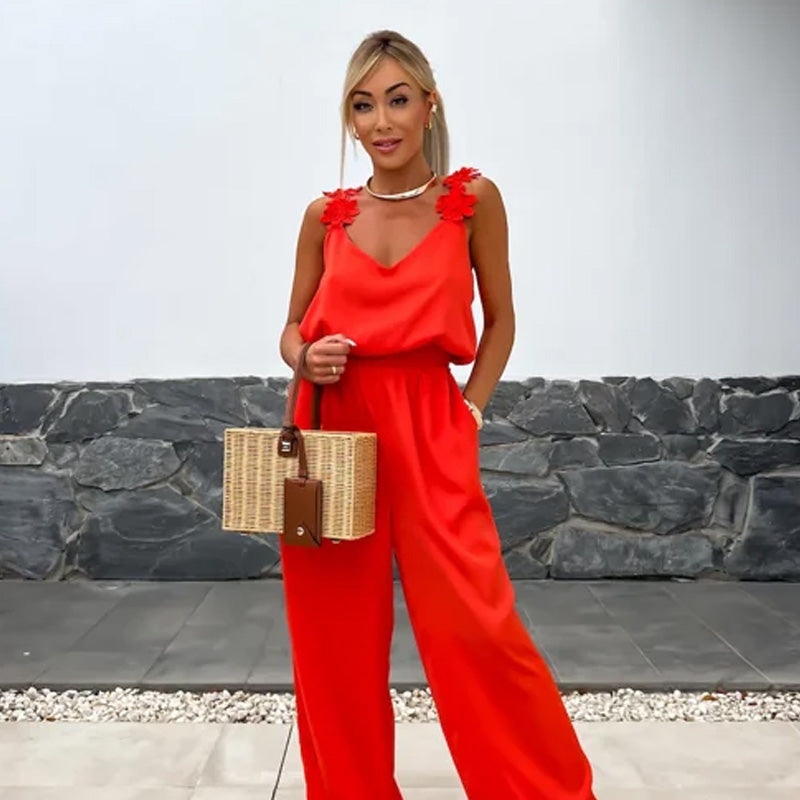 Valentina | Geblümter Jumpsuit mit elegantem Design - Image 10