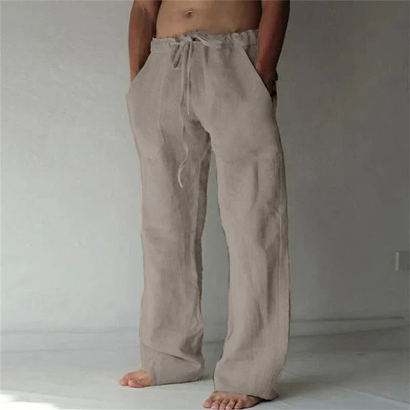 Tom | Bequeme Baggy Leinenhosen für Männer - Image 5