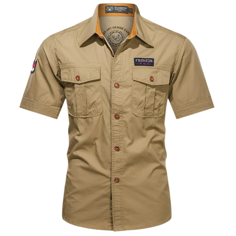 Konrad | Leichtes Arbeitshemd aus Baumwolle für Männer - Image 3