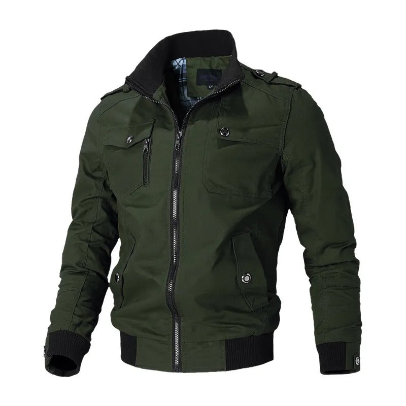 David | Herren Slim-Fit Bomberjacke - Image 3