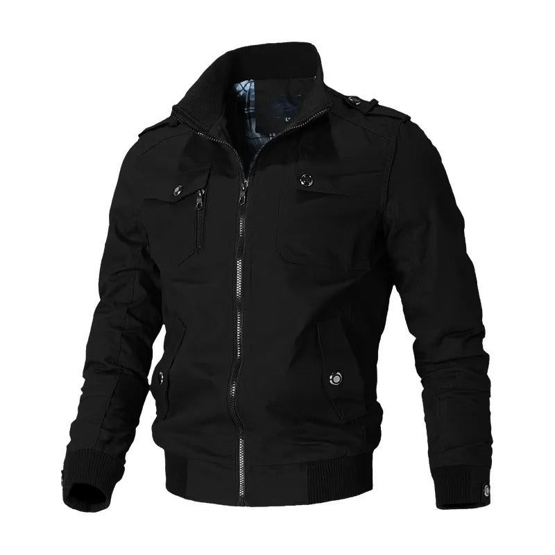 David | Herren Slim-Fit Bomberjacke - Image 1