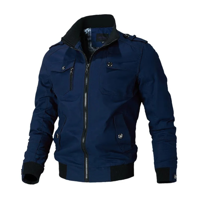 David | Herren Slim-Fit Bomberjacke - Image 2