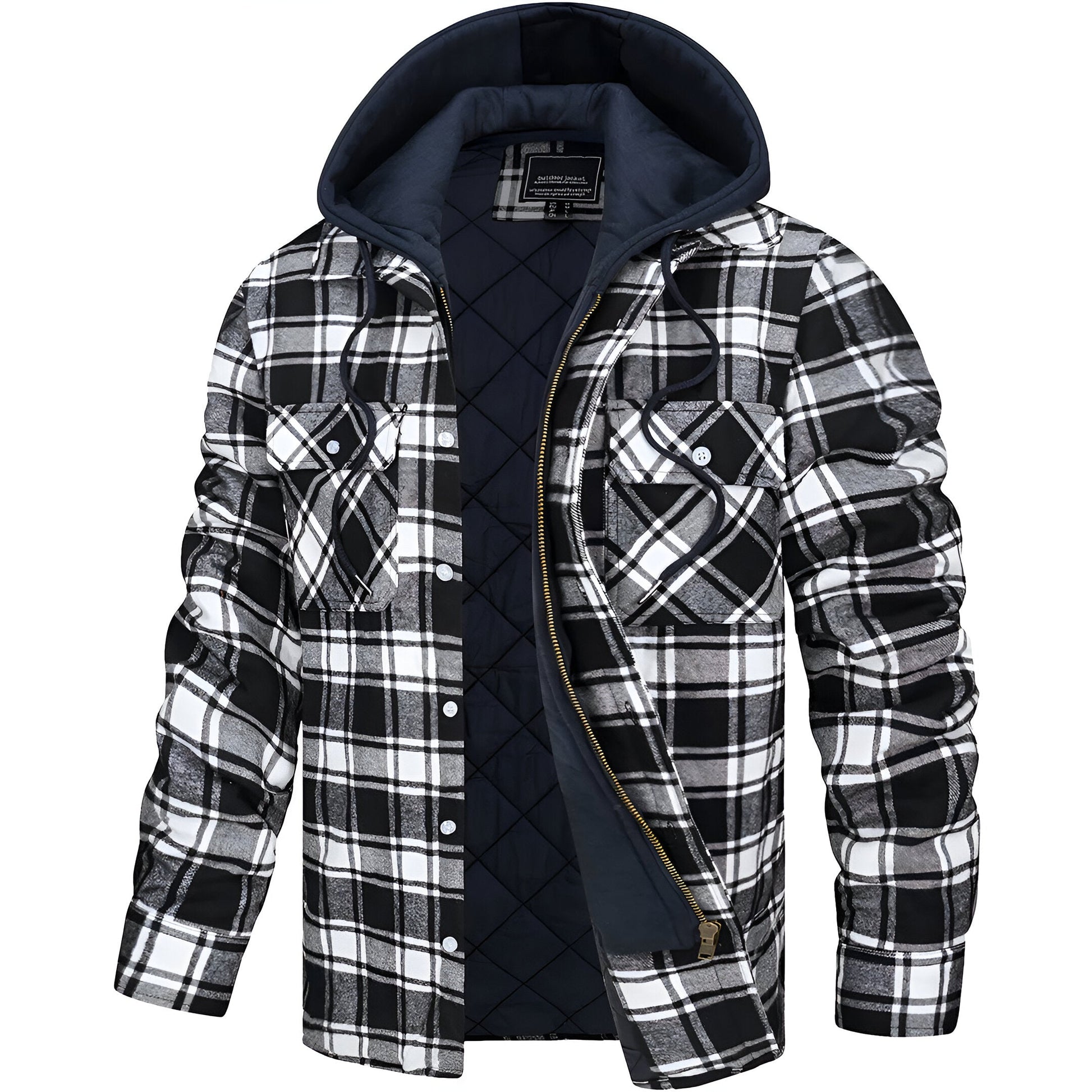 Jakob | Herren Flanelljacke mit Kapuze - Image 6