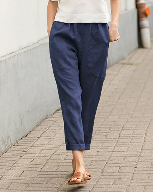 Tamara | Relaxed Fit Pants - Atmungsaktives, leichtes Gewebe - Image 1