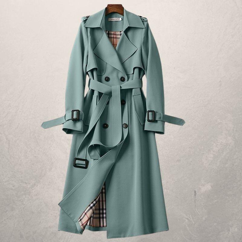 Florentine | Damen Zweireiher Trenchcoat - Image 4