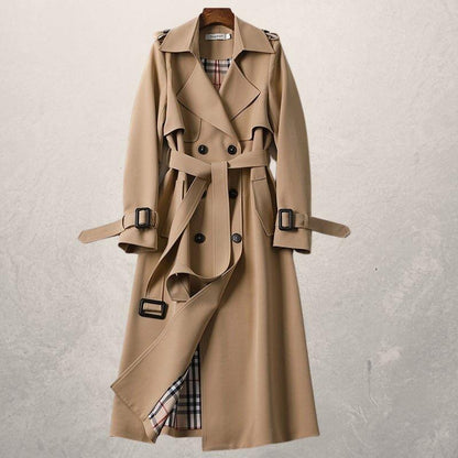 Florentine | Damen Zweireiher Trenchcoat - Image 5