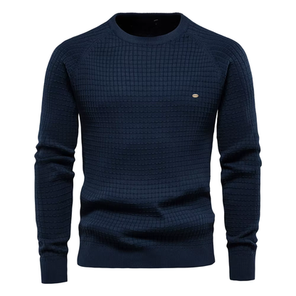 Johann | Herren Strukturierter Rundhals-Pullover - Image 5