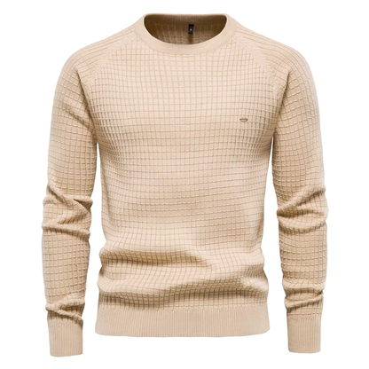 Johann | Herren Strukturierter Rundhals-Pullover - Image 6