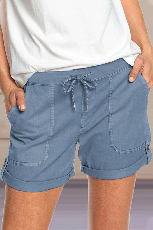 Ricarda | Bequeme Shorts mit verstellbarer Taille und Kordelzug für Frauen - Image 1