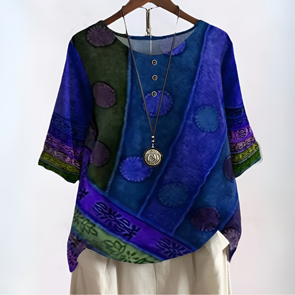 Sonja | Fließende, elegante Boho-Bluse - Image 5