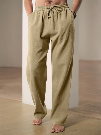 Andreas | Relaxed Fit Drawstring Pants für Männer - Bequeme, leichte Freizeitkleidung - Image 3