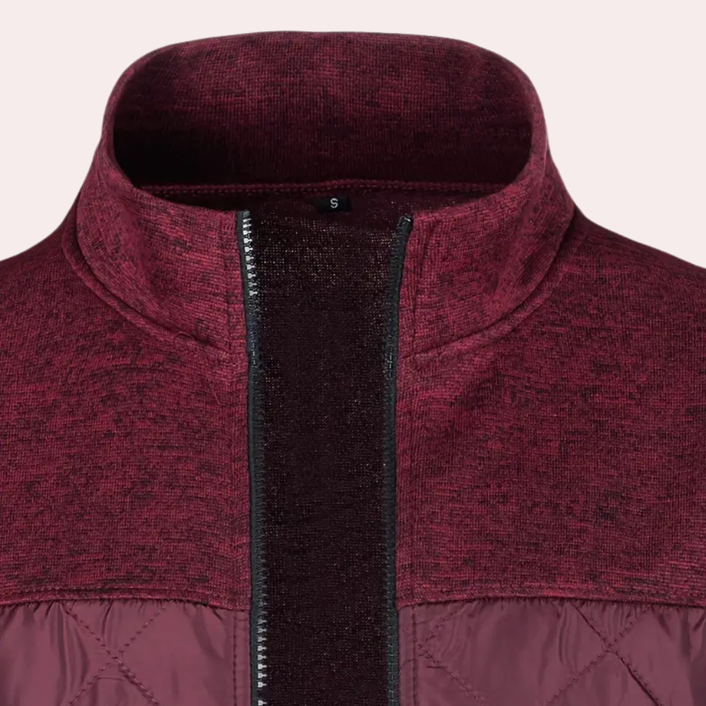 Alois | Herren Steppjacke mit durchgehendem Reißverschluss - Image 3