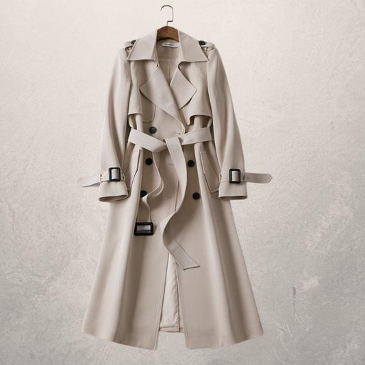 Florentine | Damen Zweireiher Trenchcoat - Image 1