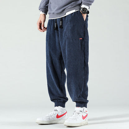 Hartmut | Herren Relaxed Fit Lose Cordhosen - Image 1