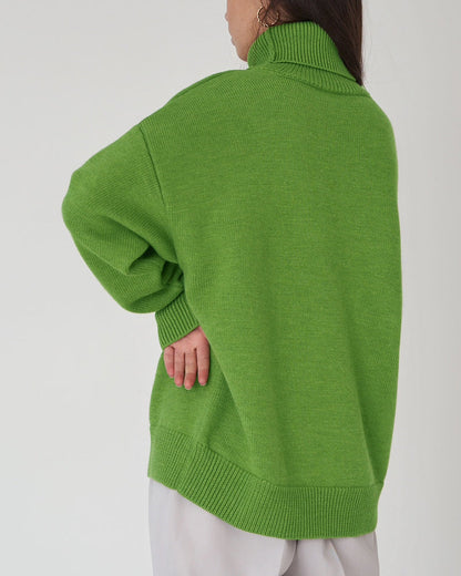 Annemarie | Damen Oversized Rollkragenpullover - Image 10