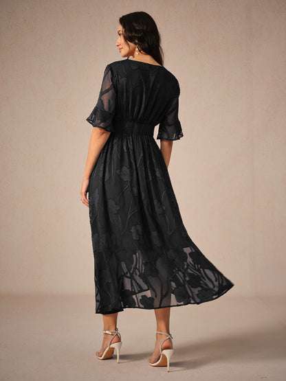 Couture-moda | Elegantes Maxikleid mit Flatterärmeln - Image 5