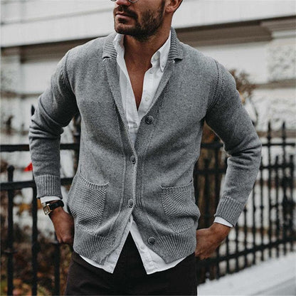Alois | Herren Strickjacke mit Knopfleiste - Image 2