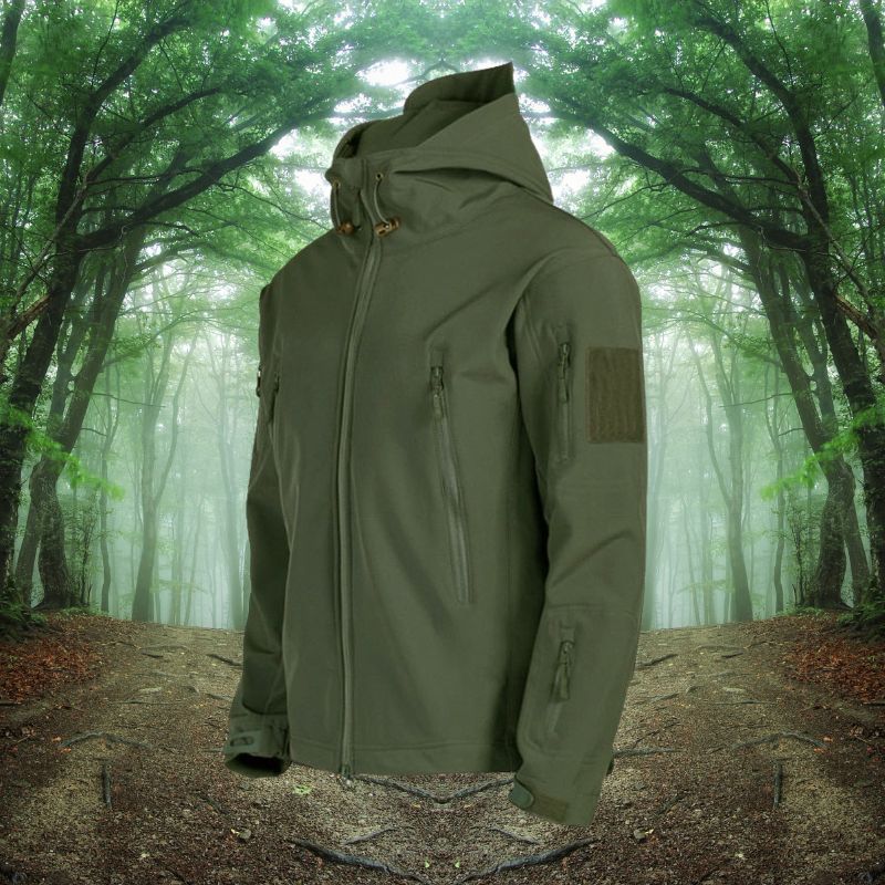 Felix | Herren Tactical Jacke mit Kapuze - Image 17