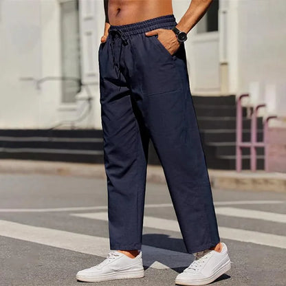 Dirk | Lässige leichte Leinen-Sommer-Hose - Image 2