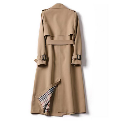 Justine | Damen Trenchcoat mit Gürtel - Image 2