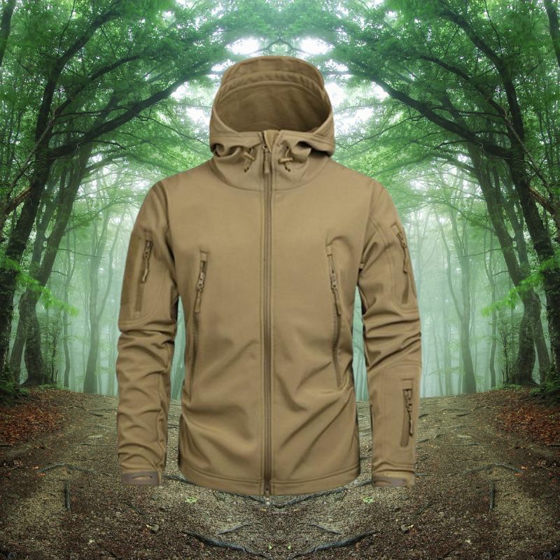 Felix | Herren Tactical Jacke mit Kapuze - Image 11