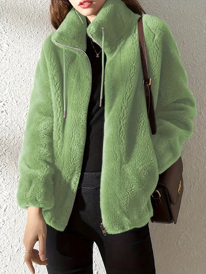 Maxi | Damen Fleecejacke mit Reißverschluss - Image 4