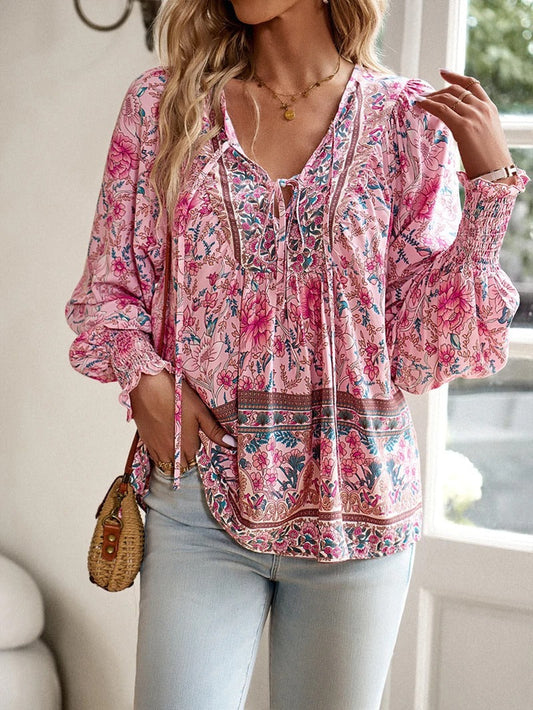 Claudine | Stilvolles Sommerblumen-Top für mühelose Eleganz - Image 1