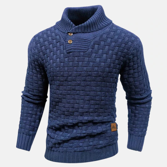Bastian | Herren Schalkragen Pullover
