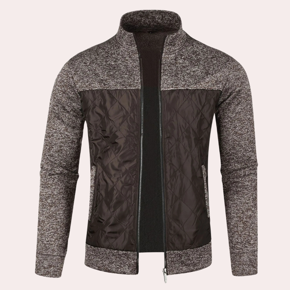 Alois | Herren Steppjacke mit durchgehendem Reißverschluss - Image 5