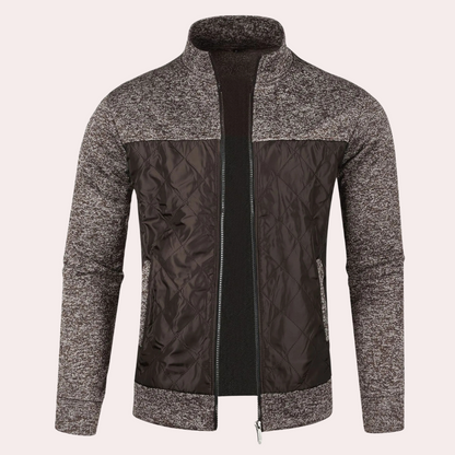 Alois | Herren Steppjacke mit durchgehendem Reißverschluss - Image 5